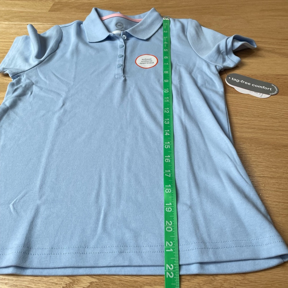 Bundle of Light Blue School Uniform Tops Size Large NEW WITH TAGS - Picture 11 of 11